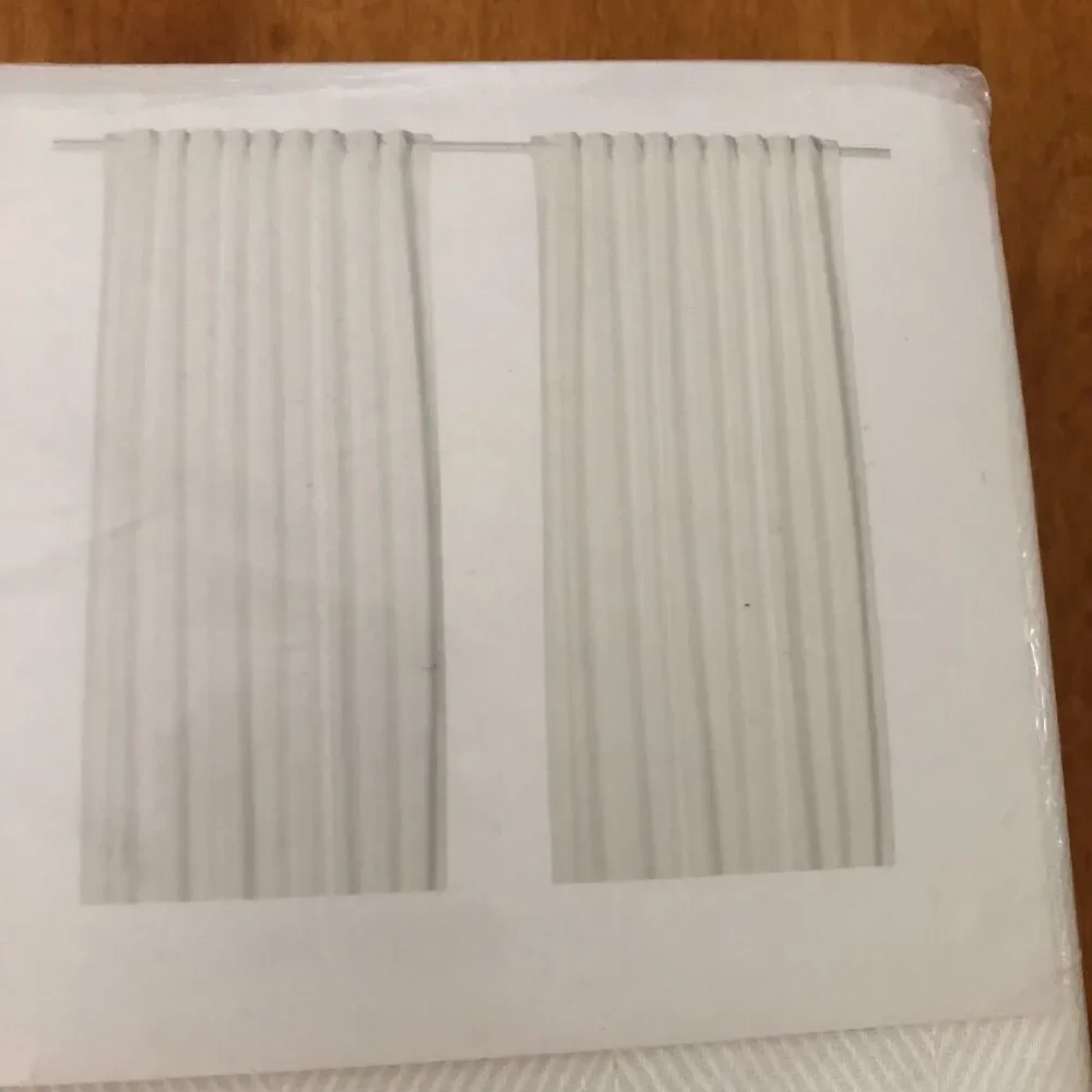 Ikea Tibast Curtains 2 Panels 1 pair 57